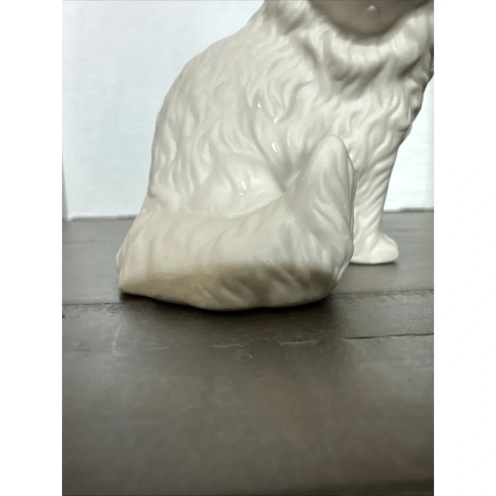 GOEBEL Hummel Vintage White Matte Persian Cat Kitty Figurine W Germany 1963